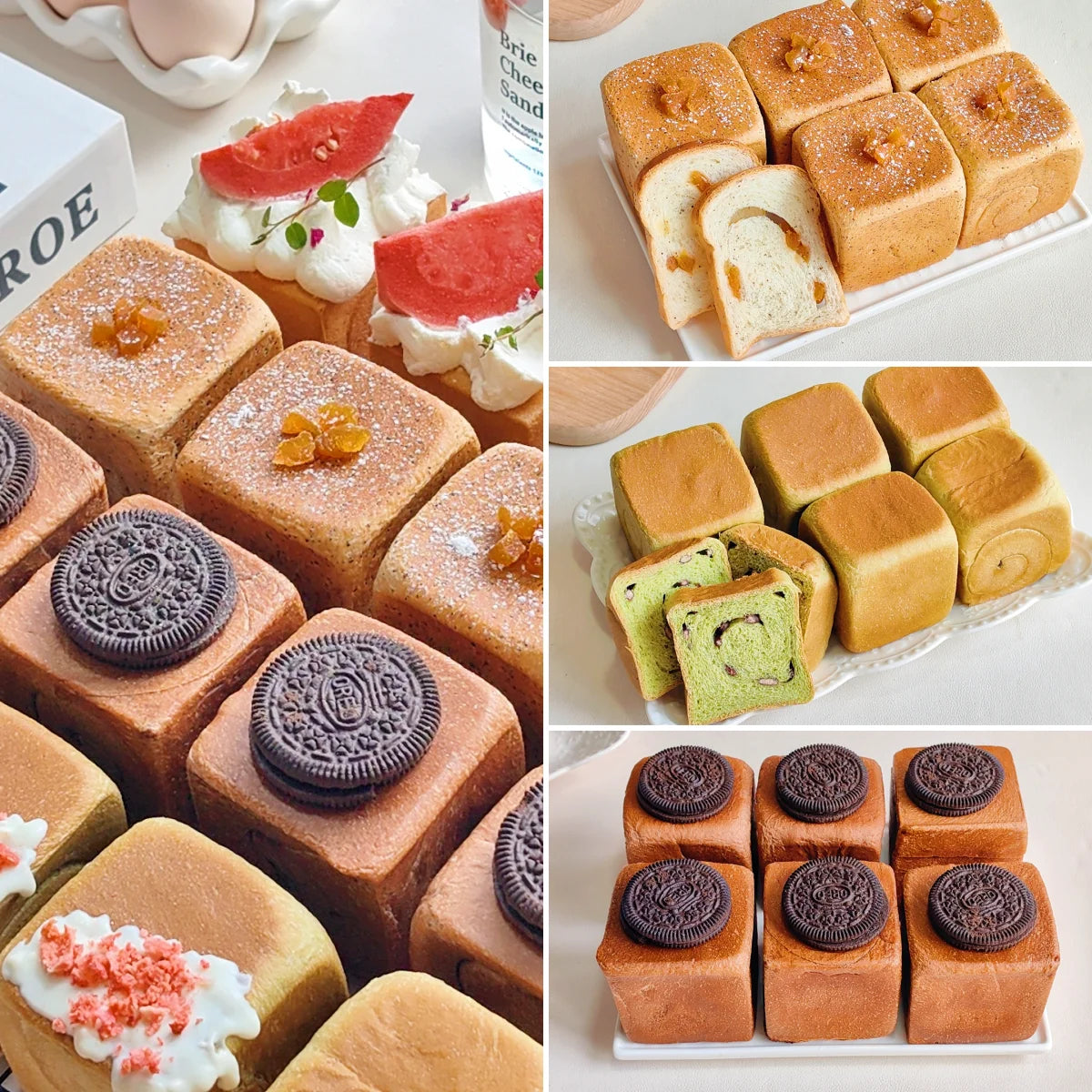Cavity Mini Square Toast Bread Baking Pan Loaf