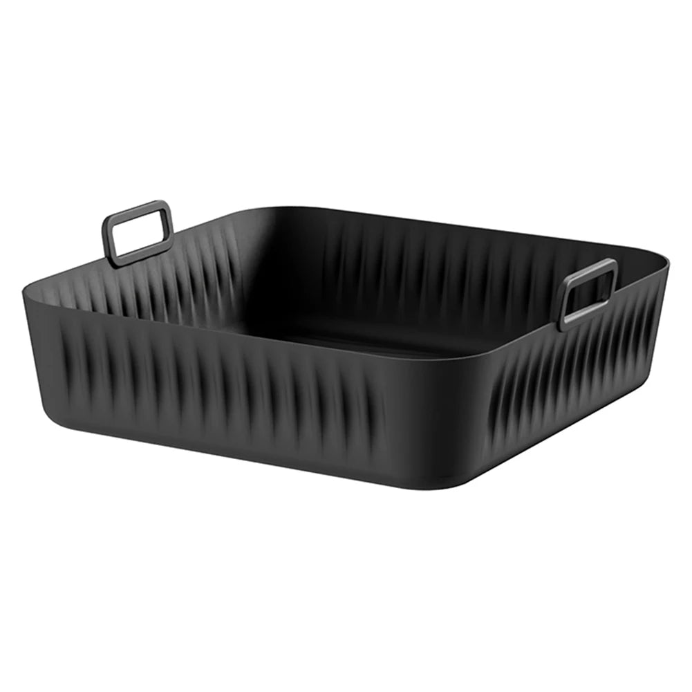 1pcs Fryer Silicone Liners Nonstick Airfryer Basket Reusable