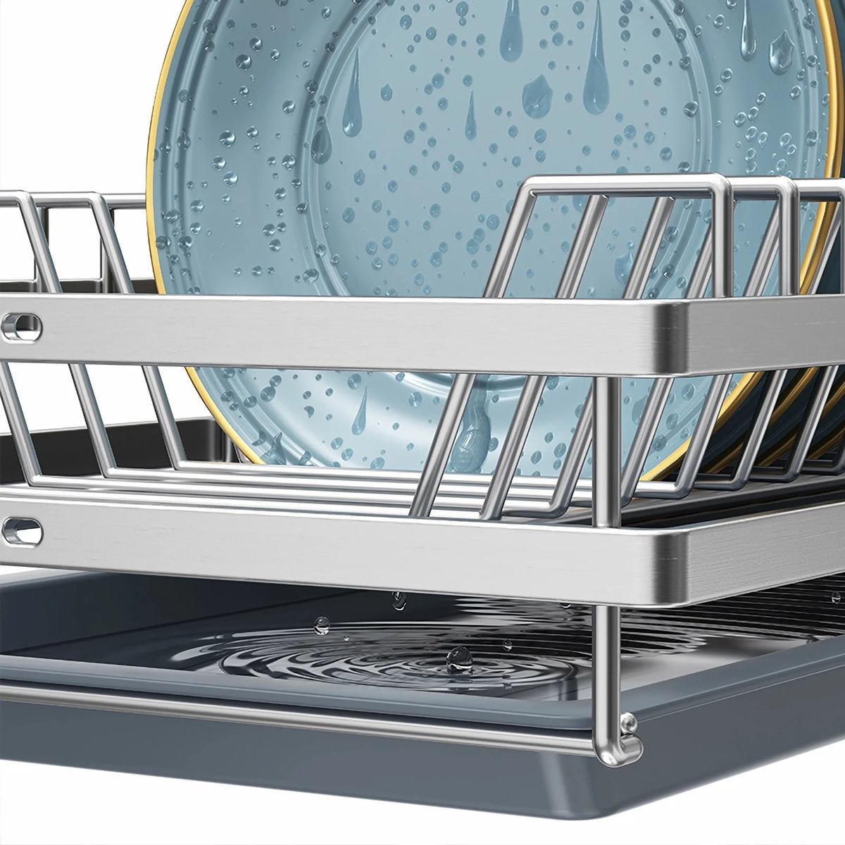 Angelparticle Smart Pull Down Cabinet Organizer-Electric Dish
