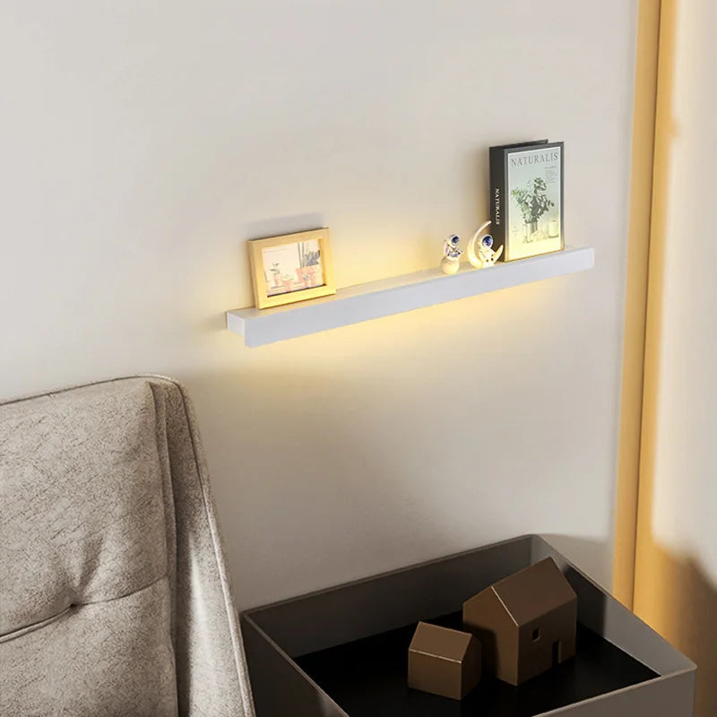 Modern Led Wall Lights Storage Rack Wall Lights