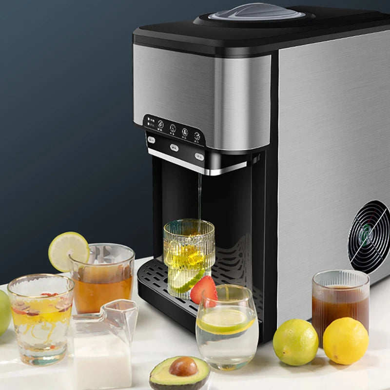 Drinking Water Ice Maker 48lbs Daily Ice Cube