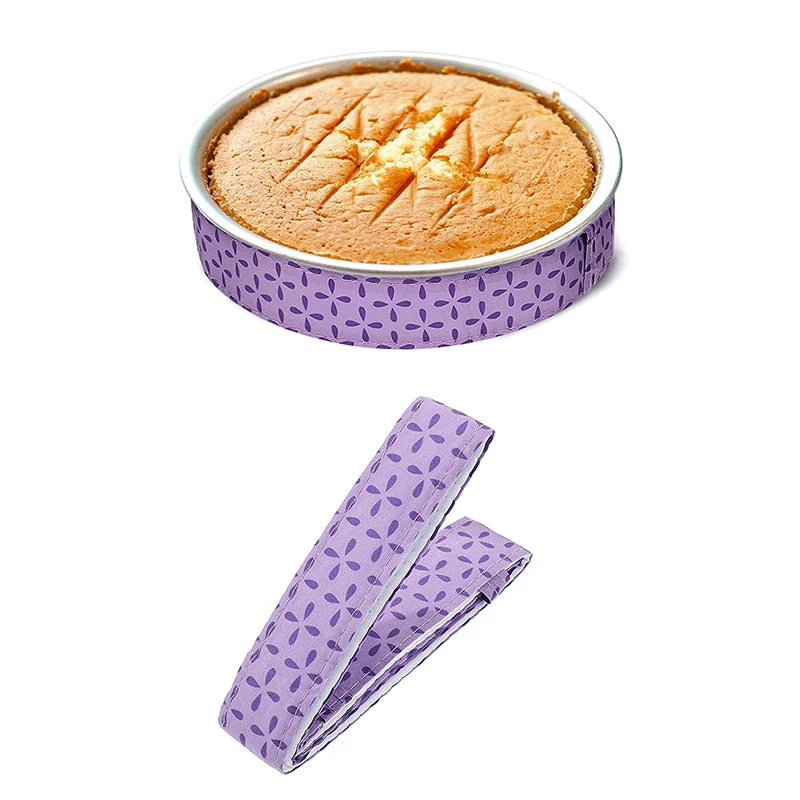 Lmetjma Bake Even Strip Cake Pan Dampen Strips
