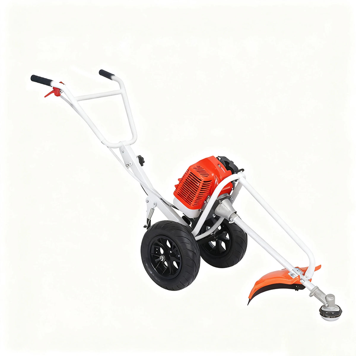 4/2 Stroke Push-Type Lawn Mower Use Weed Trimmer