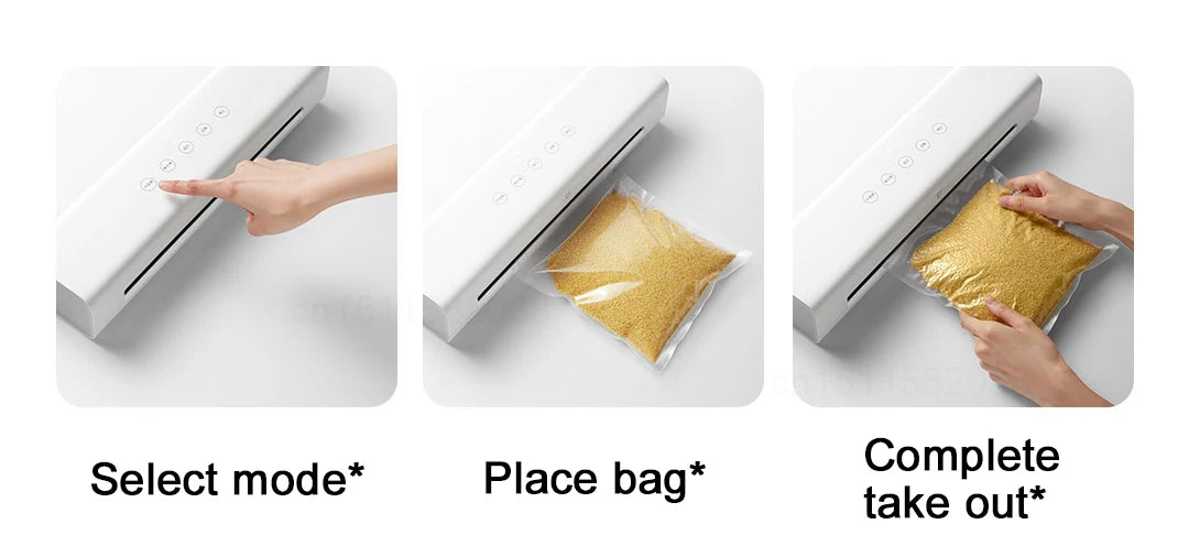 Mijia Vacuum Sealer Machine 70kpa Food Vacuum Sealer