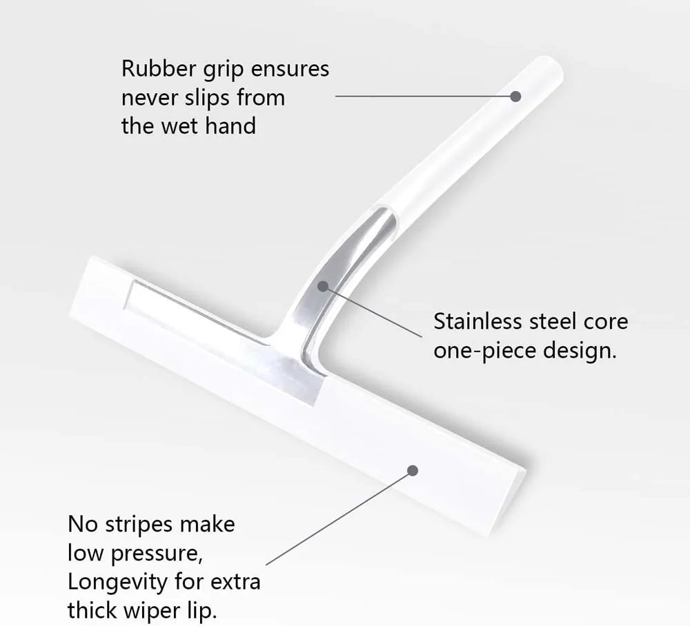 Shower Squeegee Cleaner Glass Door Shower Wall Scraper