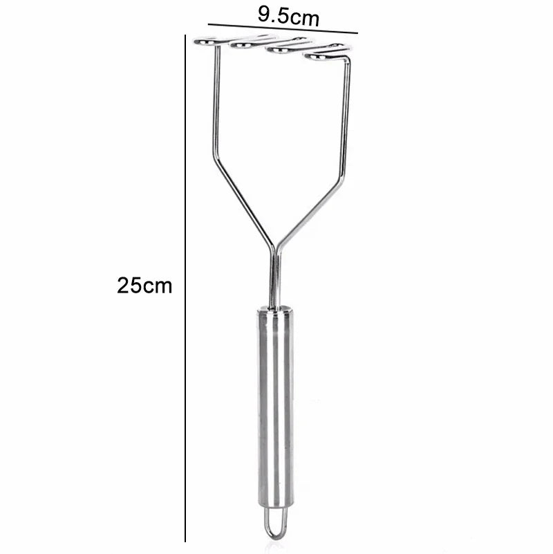 Potato Masher Smooth Mashed Potatoes Stainless Steel Creative