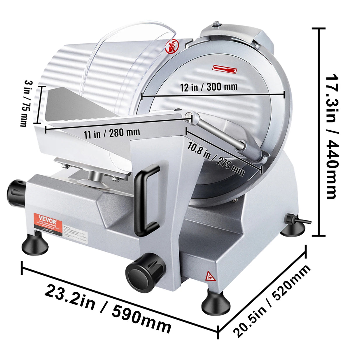 Succebuy Meat Slicer 200w/240w/320w/340w Electric Deli Food