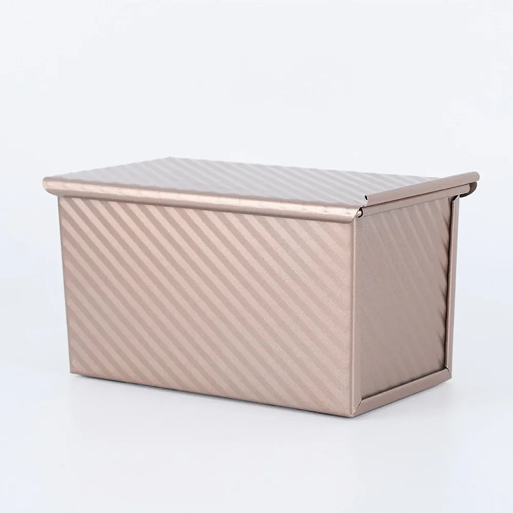 1pcs Non-Stick Pullman Loaf Pan Lid - Carbon