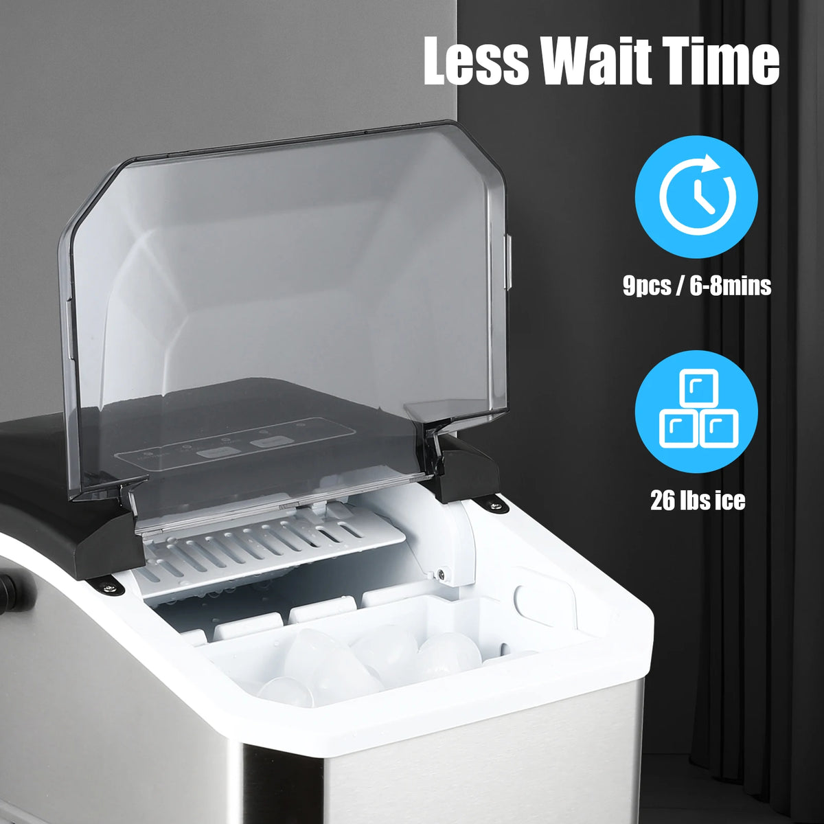 Bromose Electric Ice Maker 220 Bar Office Bullet
