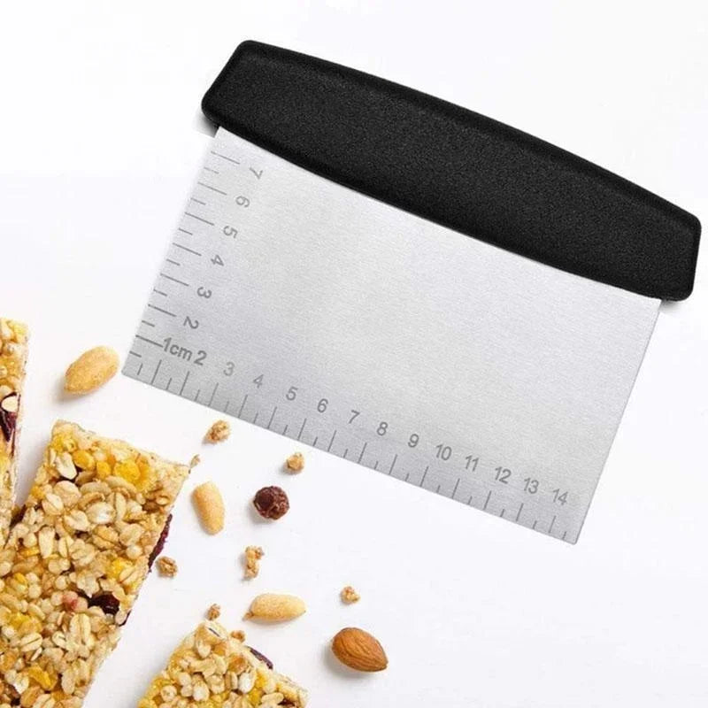 Stainless Steel Scraper & Chopper Pastry Metal Dough