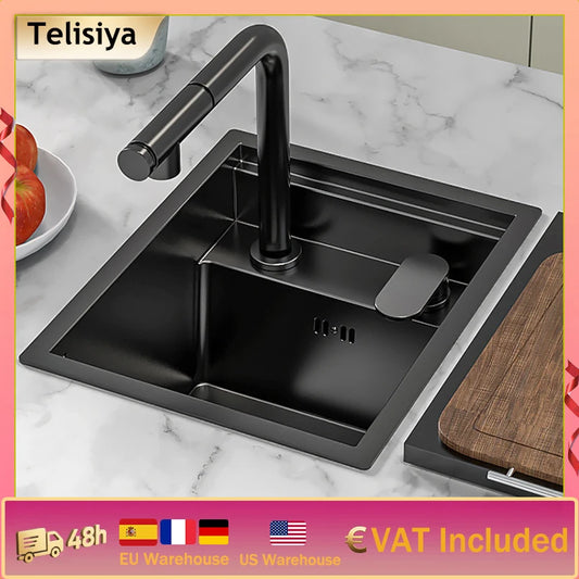 Hidden Bar Apartment Stainless Steel Sink Hand Wash