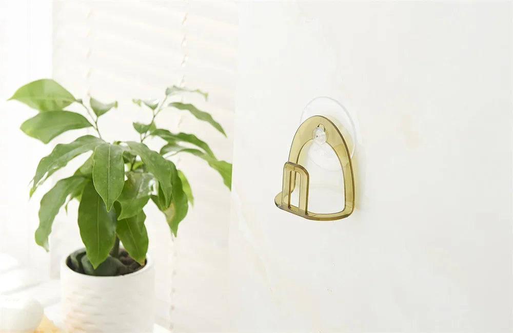 Suction Cup Sink Drain Rack Plastic Sponge Holder