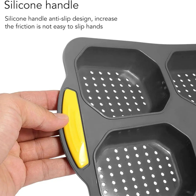 Baking Mold Restaurant Silicone Loaf Pan Heat Reusable