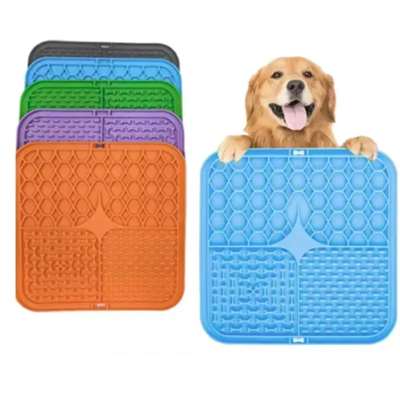 Pet Lick Silicone Mat Dogs Pet Slow Food