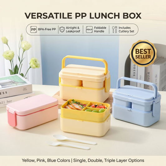 Magic Bento Box Double Layer Lunch Box Meal