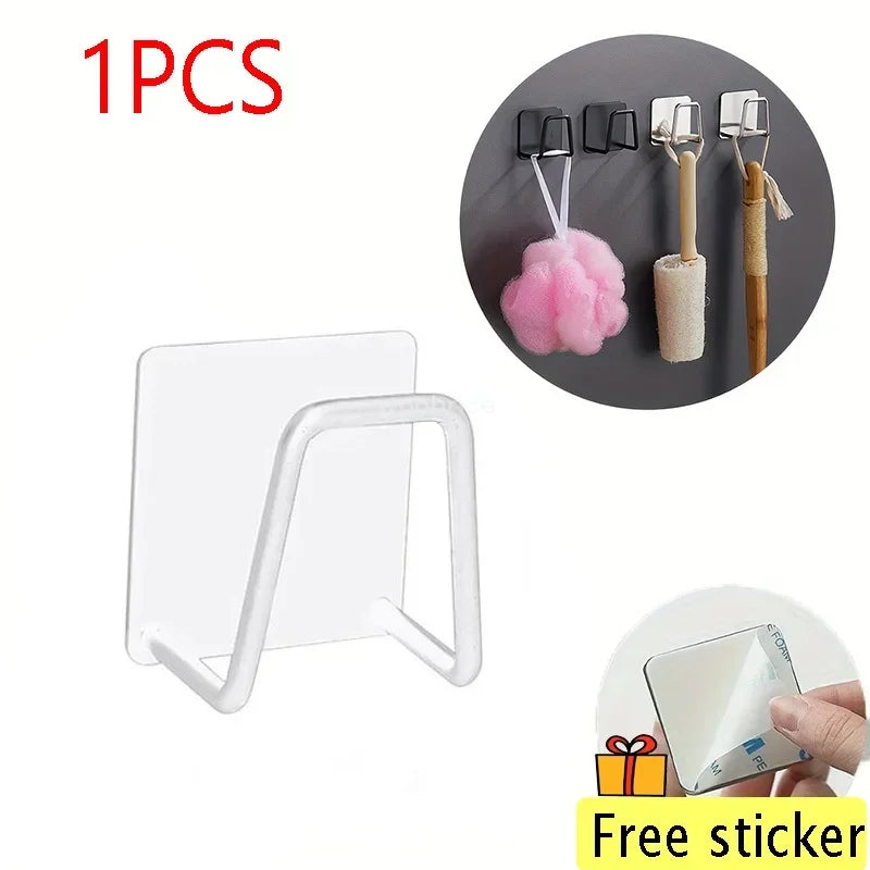 Sponge Holder Sink Stainless Steel Sink Shelf Adhesive