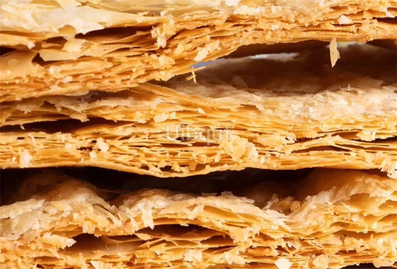 Puff Pastry Baking Tray Rectangle Mille Feuille Pastry