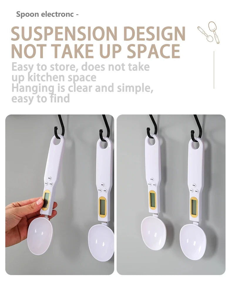 Digital Measuring Spoon 500g 5g Lcd Electronic Scale
