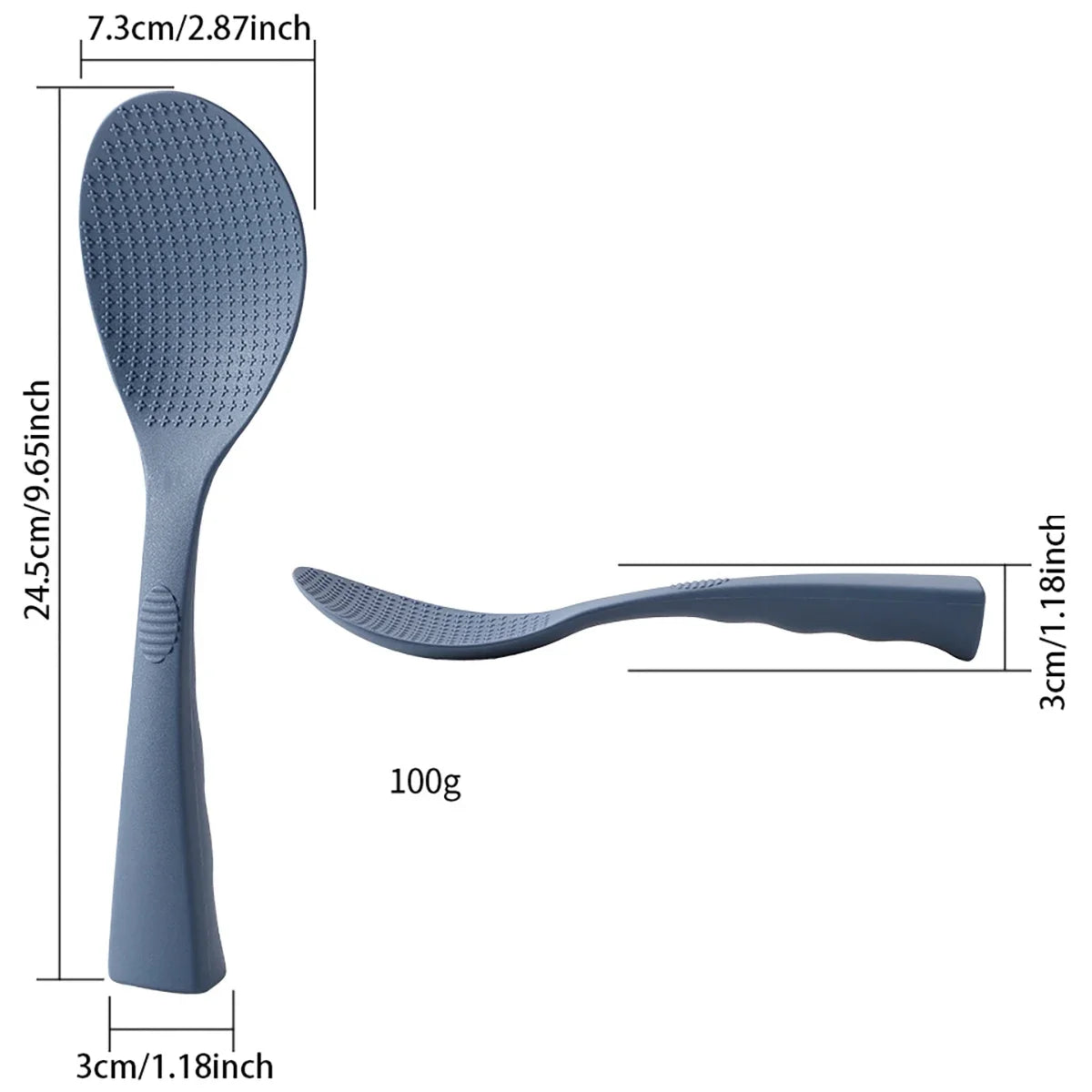 1pc Food Grade Silicone Rice Spoon Non Stick