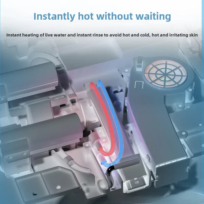 Automatic Intelligent Toilet Seat Cover Cleaning Drying Functions