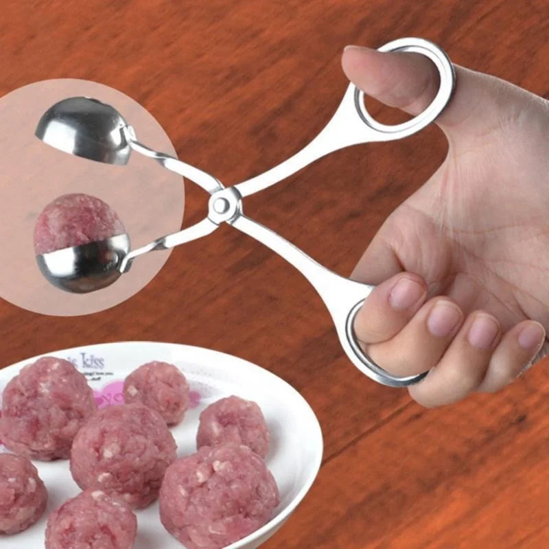 Meat Ball Maker Stainless Steel Clip Round Rice