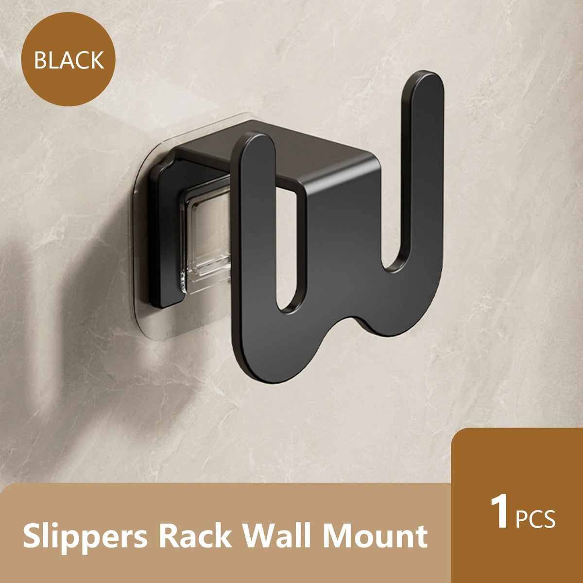 Slippers Rack No Punching Bathroom Simple Slipper Hook
