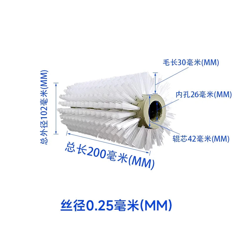 Industrial Machine Nylon Wire Wheel Brush Deburring Abrasive