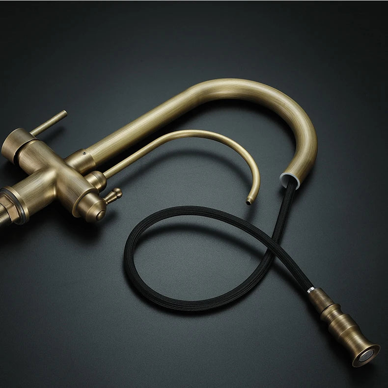 Antique Touch On Filter Sink Faucets Ways Pure