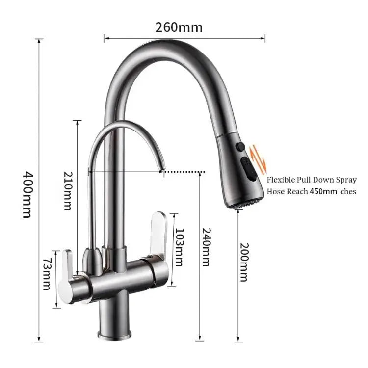 Faucets Torneira Para Cozinha De Afundar Crane Water