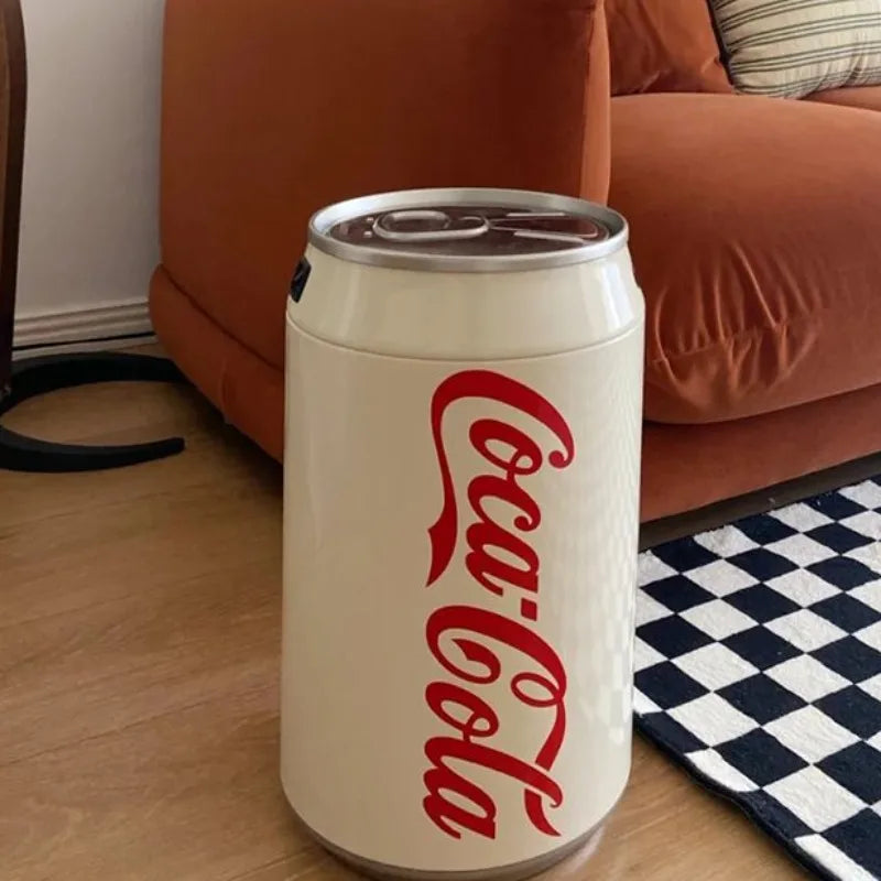 Creative Cola Trash Can Waste Bins Automatic Smart