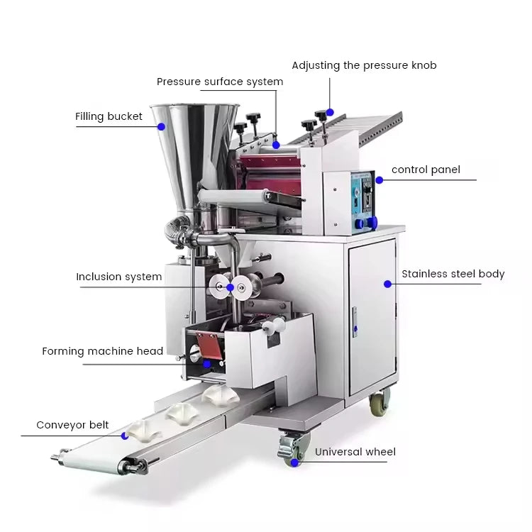 Commercial Automatic Dumpling Making Machine Chinese Restaurant