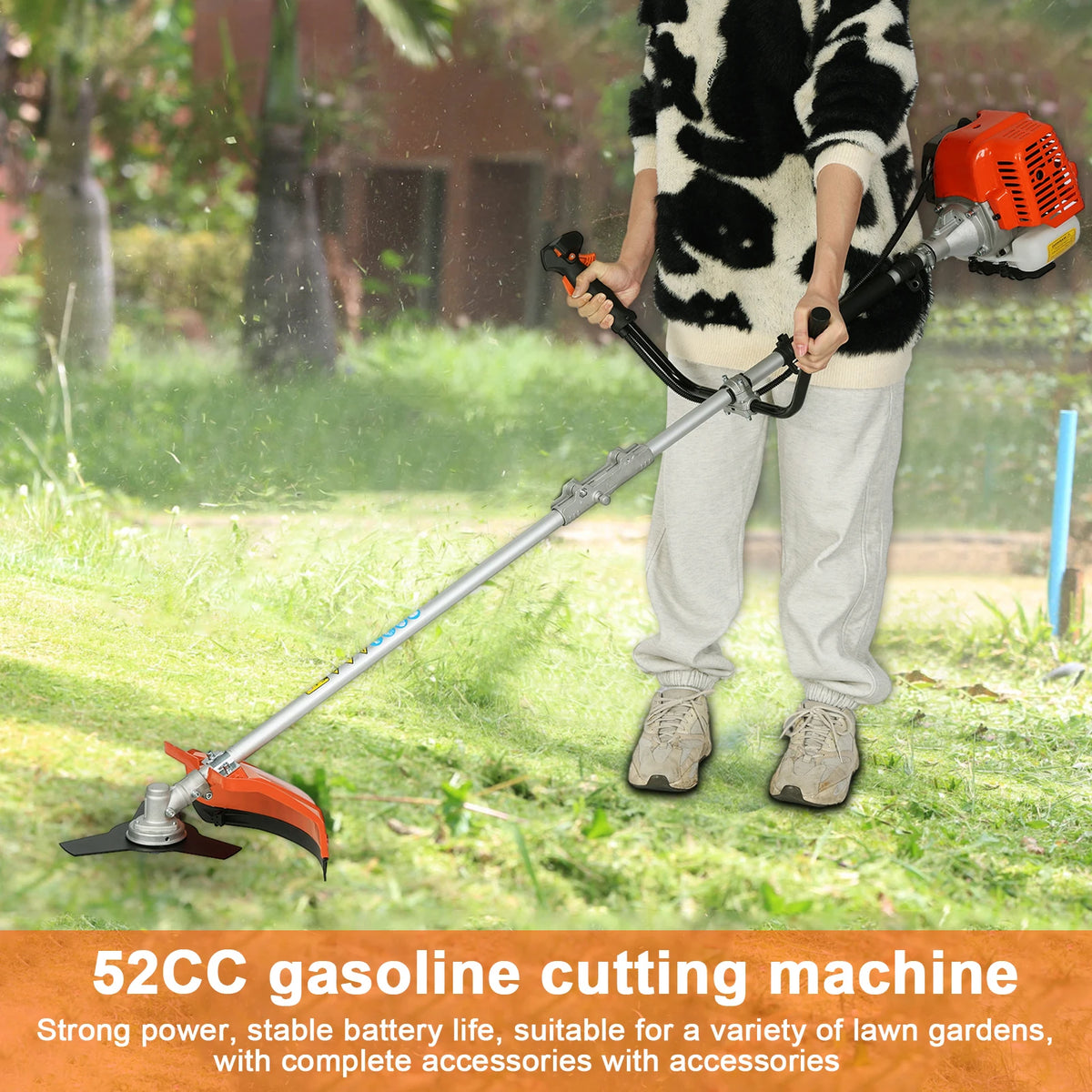 52cc Weed Wacker Gas Powered In Cordless Hedge