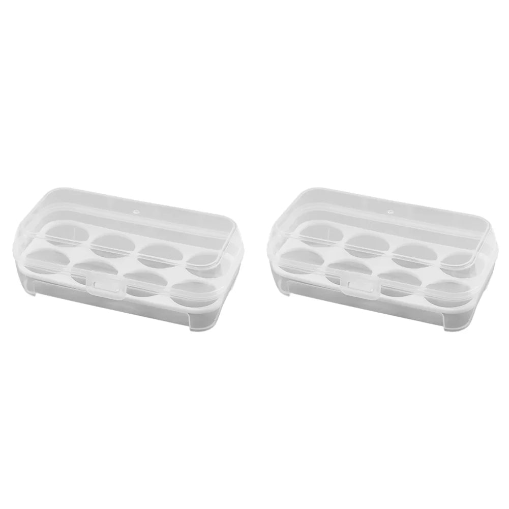 3/4/8 Grids Egg Holder Shockproof Container Case Organizer