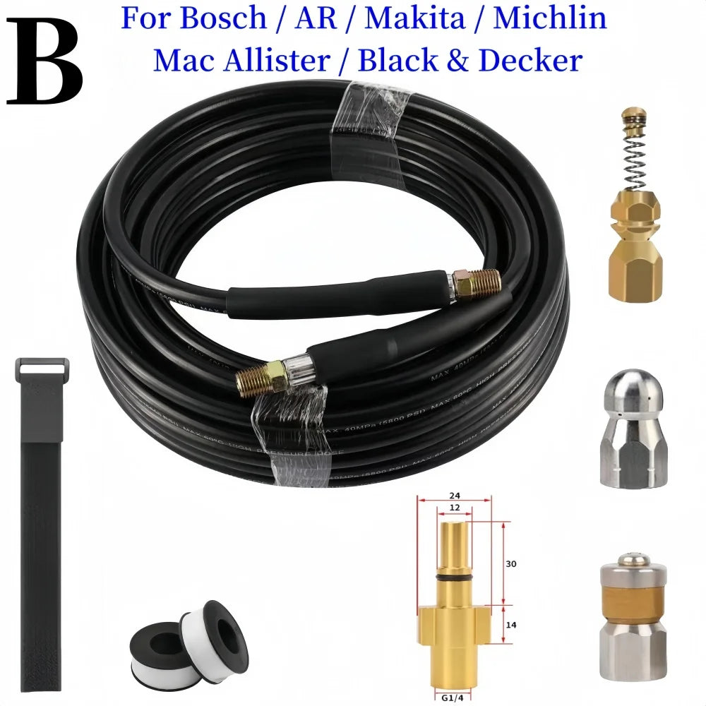 Sewer Cleaning Hose Pressure Hose High-Pressure Cleaning Machine