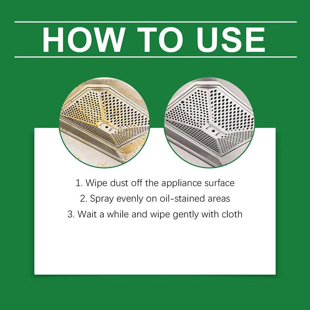 120ml Appliance Grease Cleaner Multi-Purpose Heavy Oil Stain