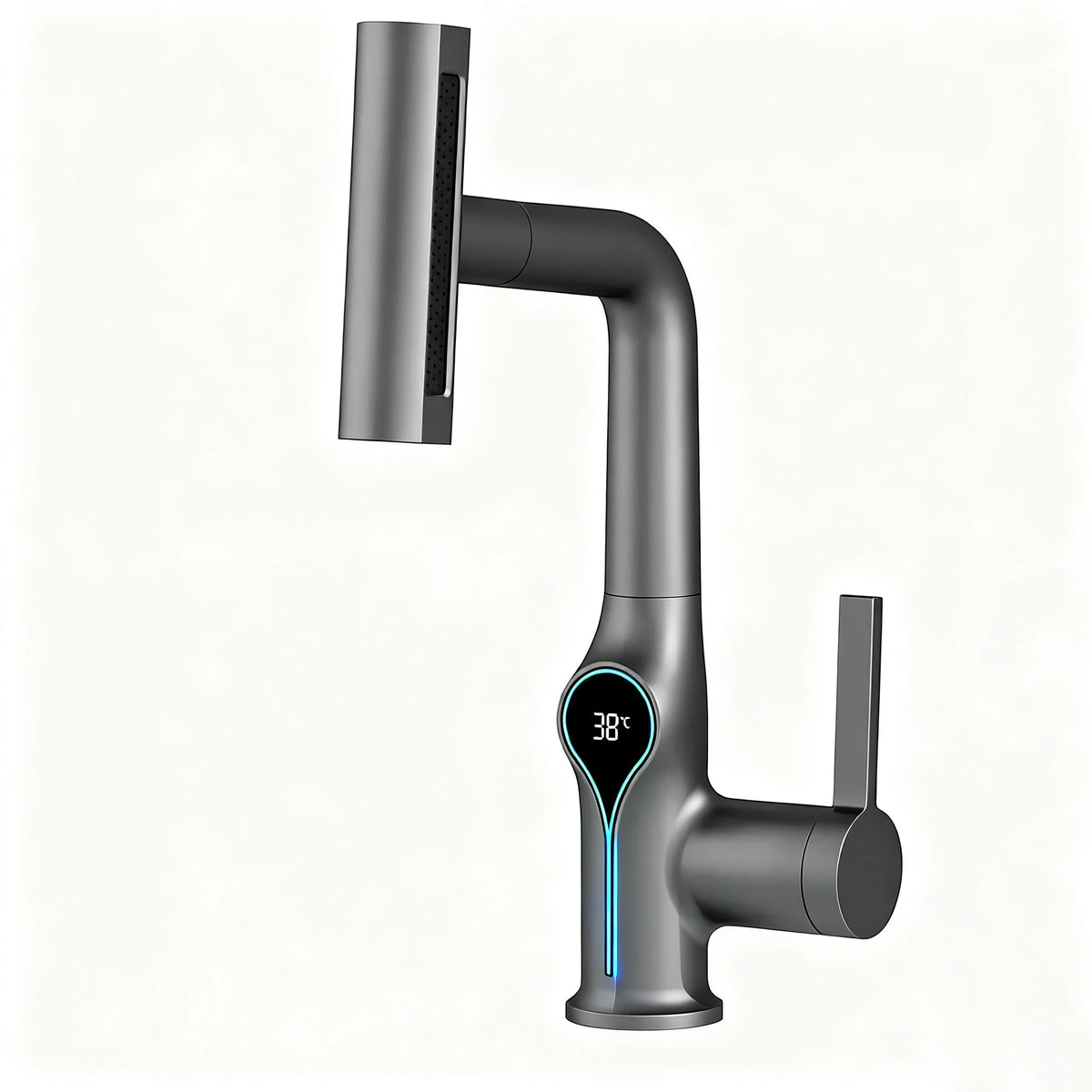 Multi Functional Waterfall Basin Faucet Mode Mixer Tap