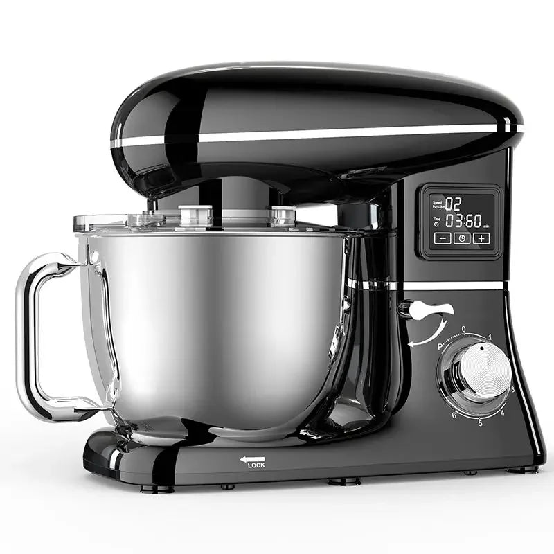 220v Powerful Stand Mixer Electric Blender Automatic Timing