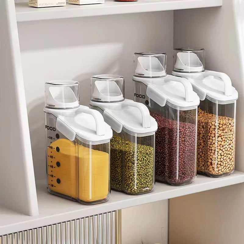 Airtight Food Storage Containers Cereal Dispenser Cereal