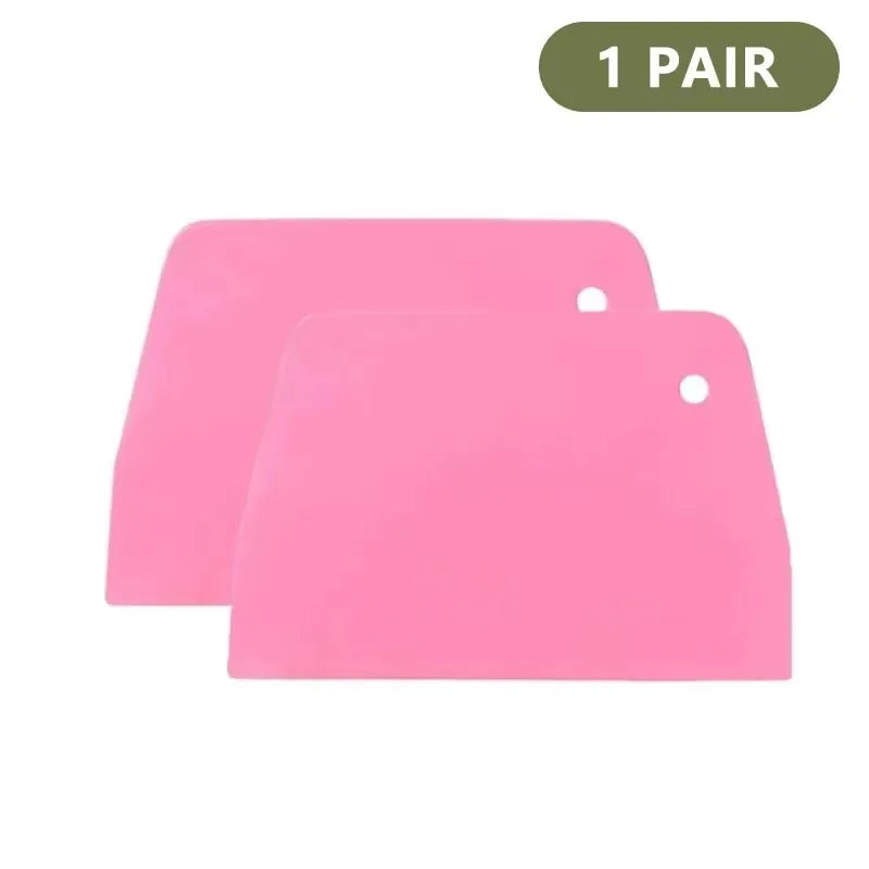 Baking Plastic Scraper Diy Pastry Cream Spatula Trapezoidal