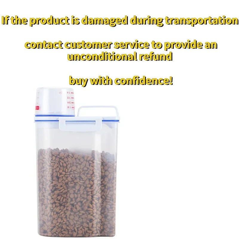 Premium Pet Food Storage Container Airtight Seal -