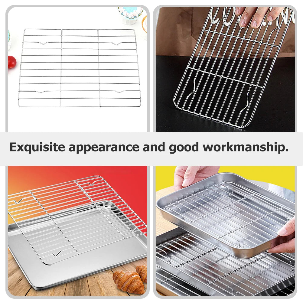 Stainless Steel Grill Cake Cooling Rack Racks Cooking