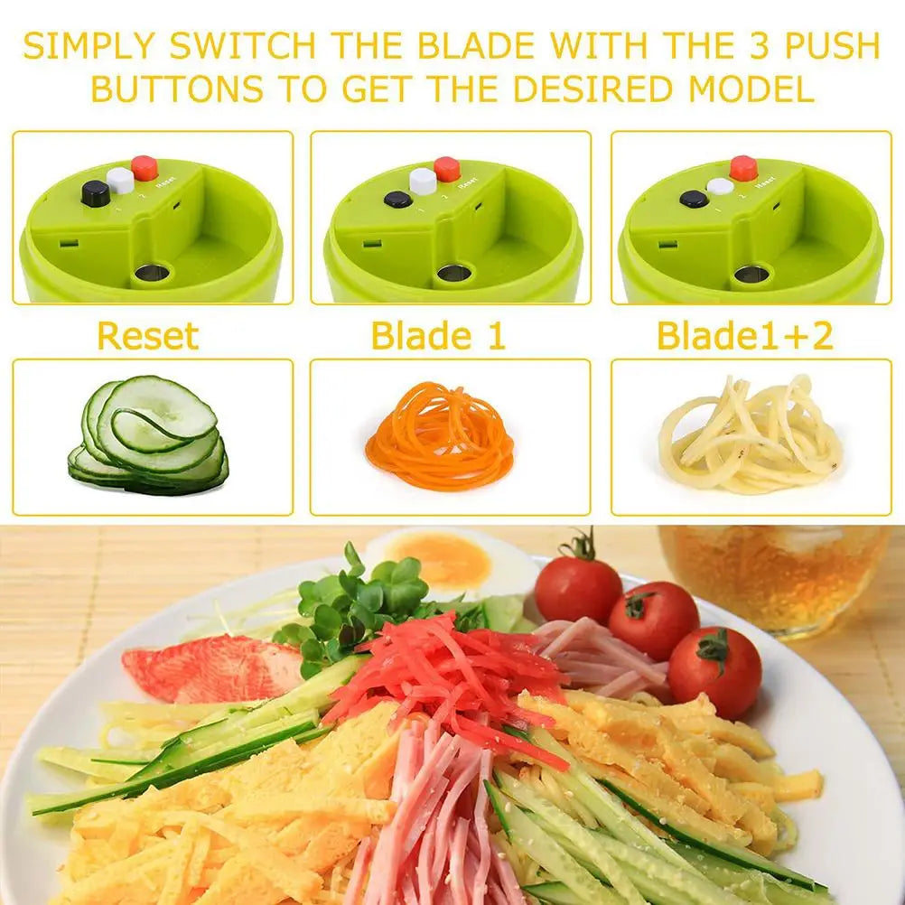 Vegetable Cutter Spiral Cutter Carrots Cucumbers Veggetti