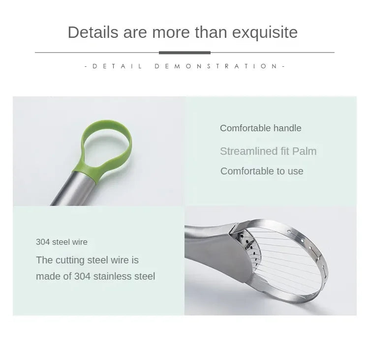Avocado Knife Stainless Steel Cutter Fruit Cutting Artifact