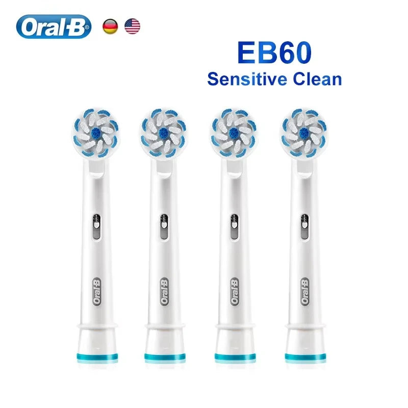 Oral Eb60 Tooth Brush Heads Sensitive Ultra Soft