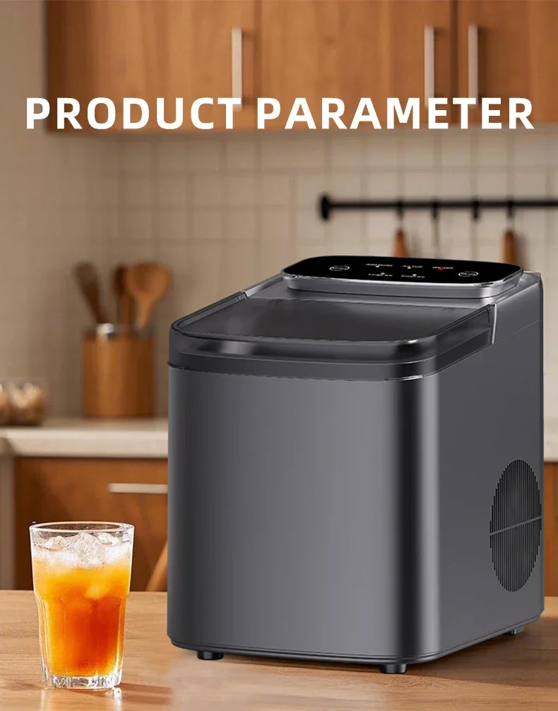 Small Ice Maker Electric 220v Multi-Functional Smart Touch