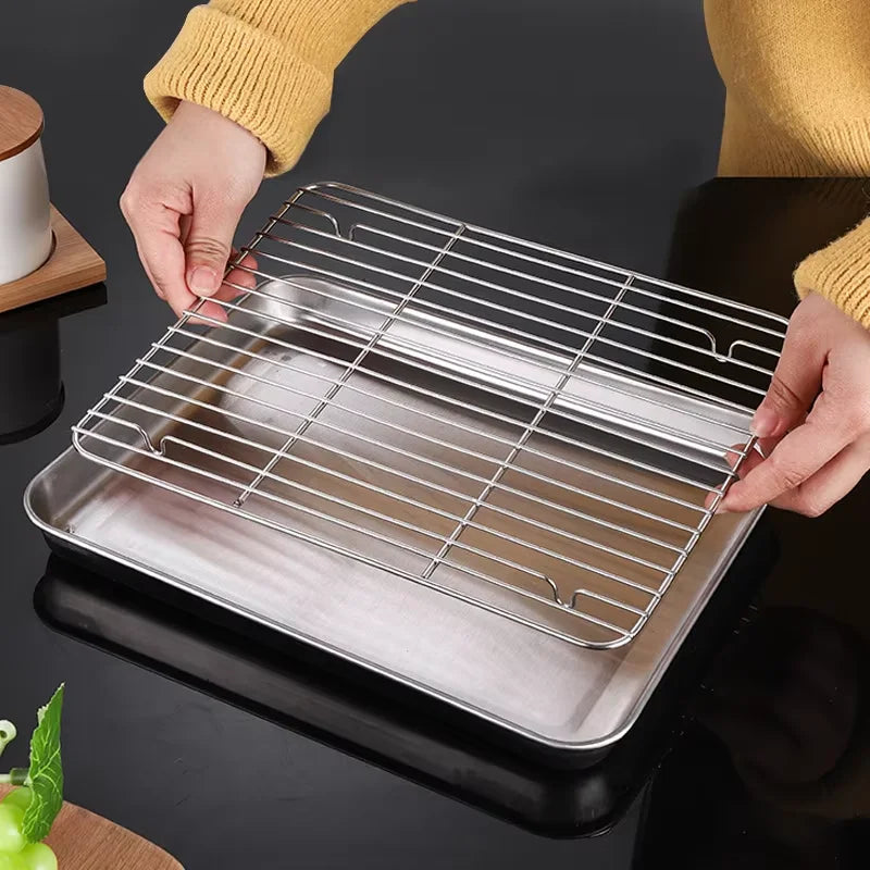 316 Stainless Steel Barbecue Tray Flat Chassis Multi