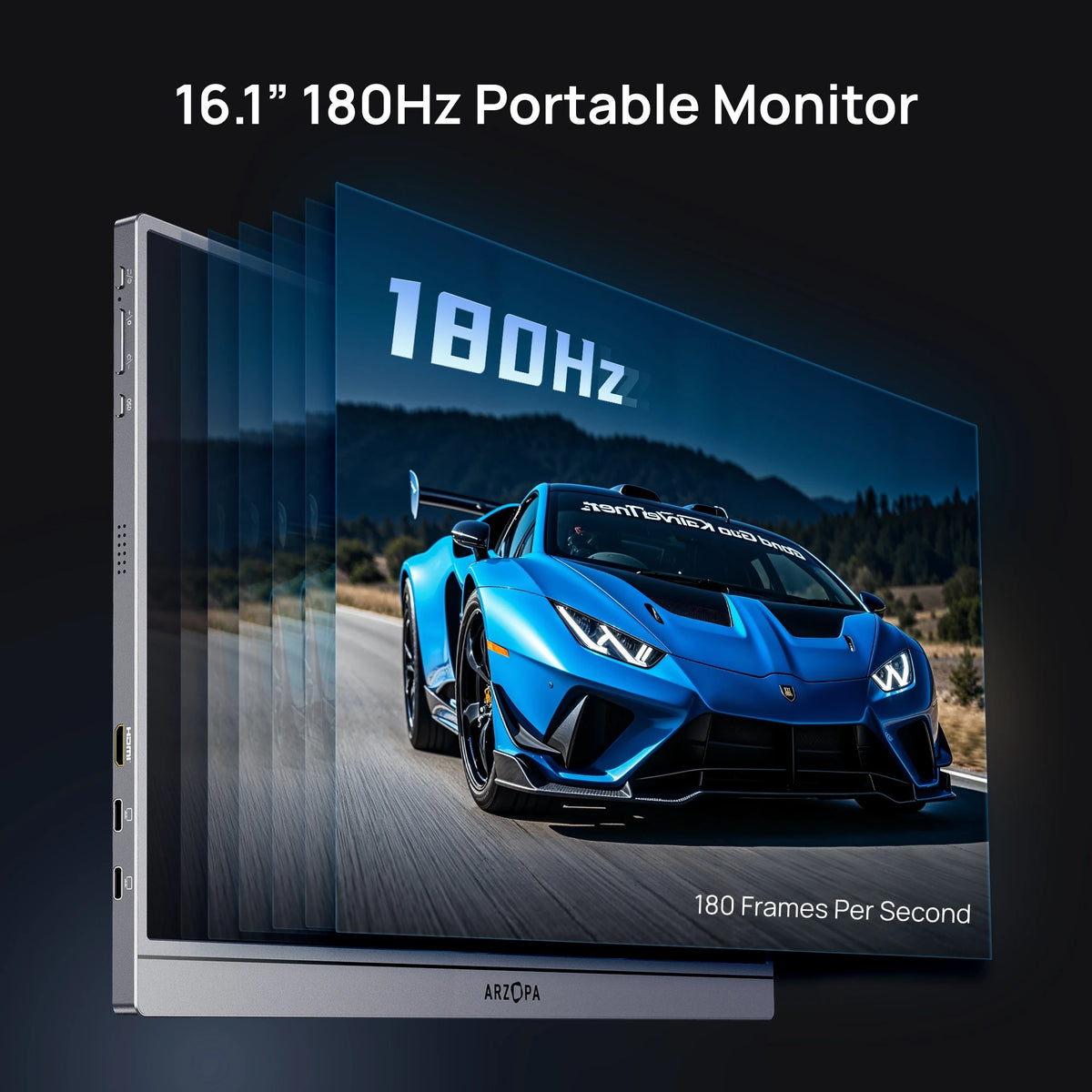 Arzopa 16 1inch 180hz 5k 107 Srgb Monitor