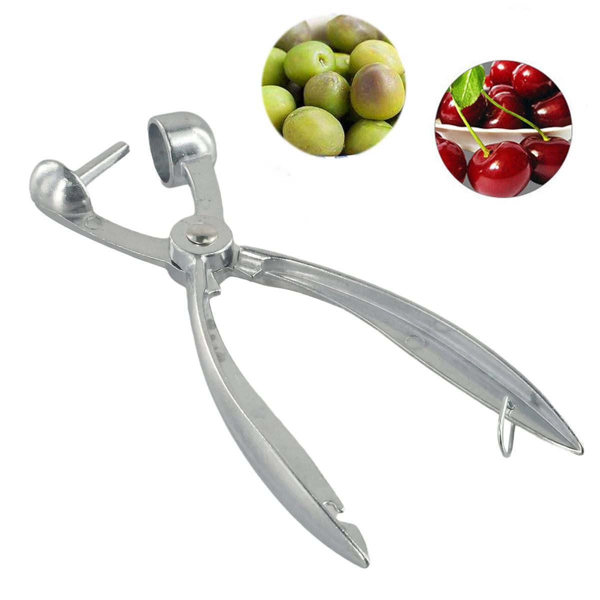 Silver Cherry Core Remover Aluminum Alloy Cherry Olive