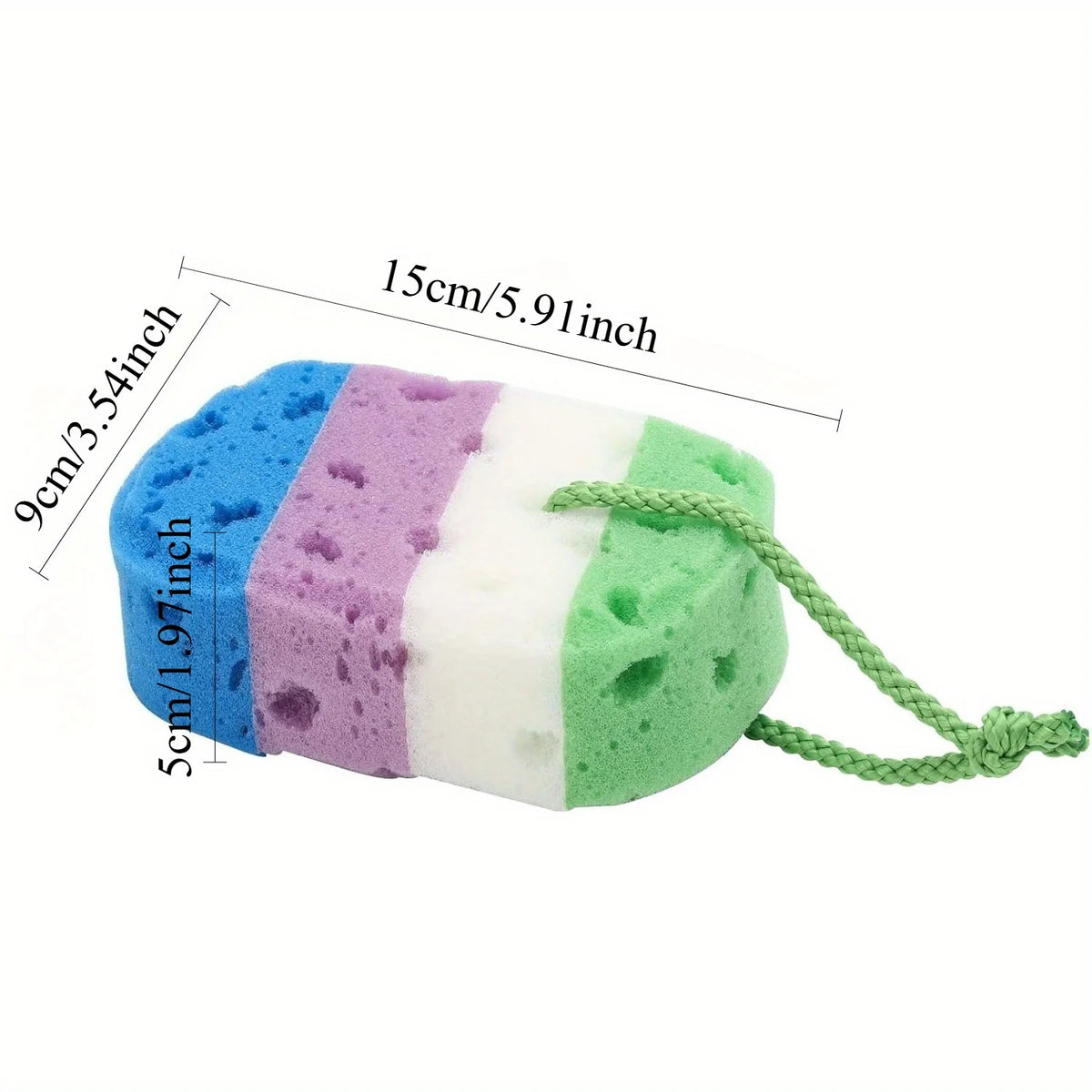 Exfoliating Bath Sponge Body Sponges Shower Loofah Soft