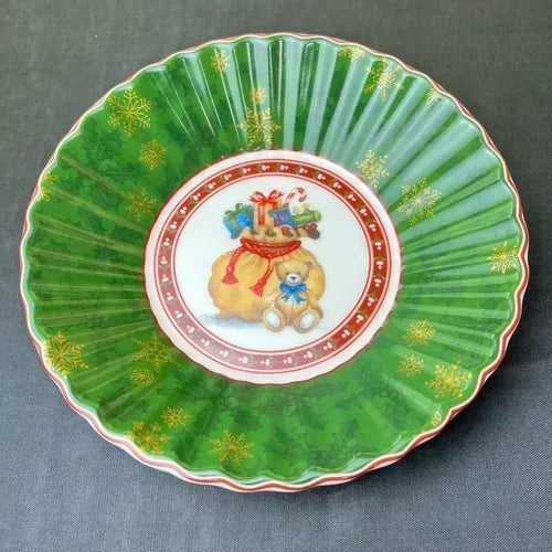 Selling German Bao Tableware Christmas European Dinner Plate